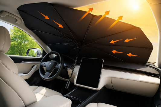 Premium Car Sunshade Umbrella